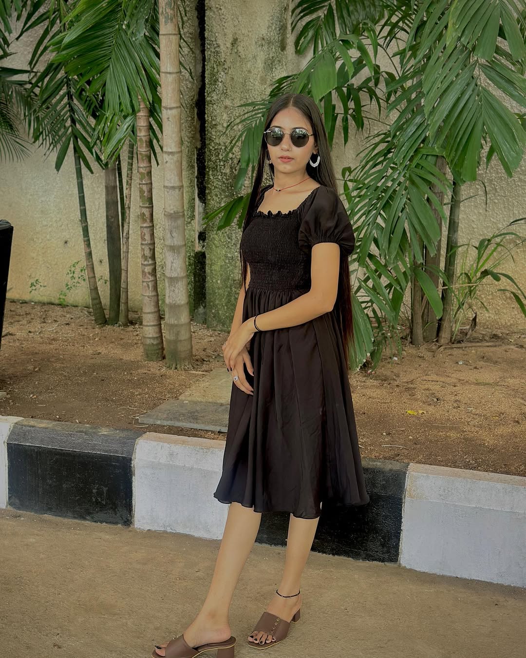 Significant Faux Leather Dress